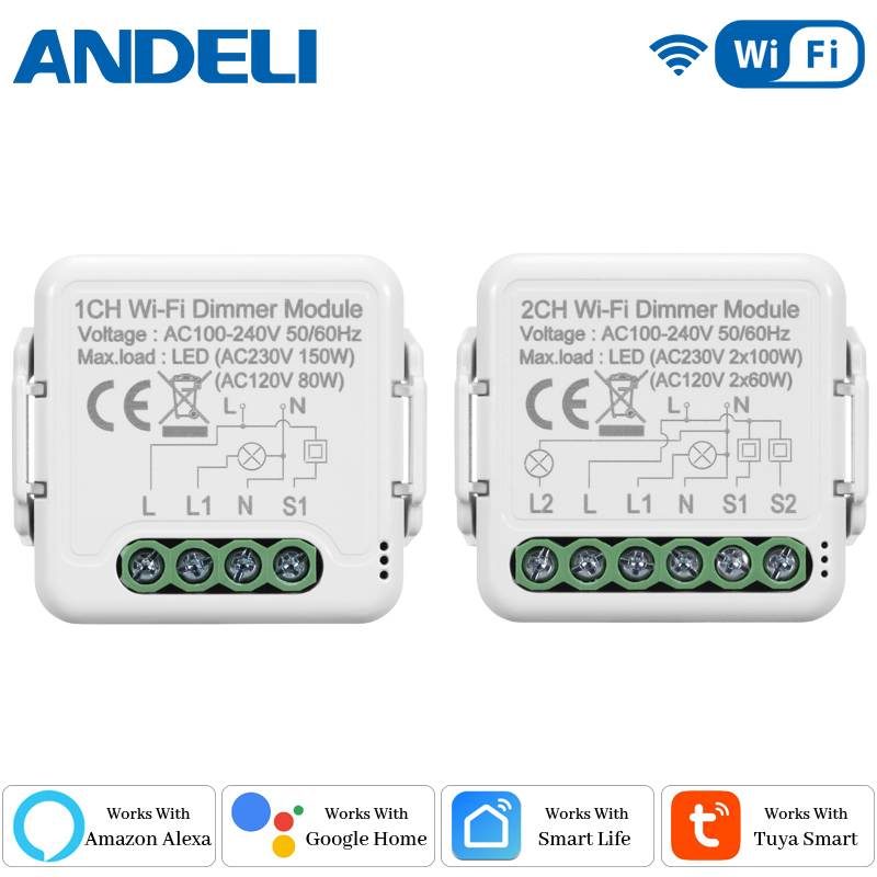 Smart Home Proxmox - Modulo Interruttore Dimmer Smart WiFi Fai-da-te,