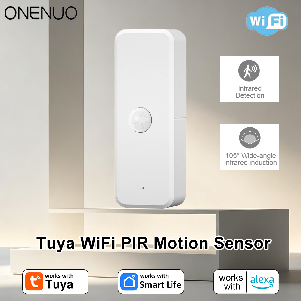 Smart Home Outdoor - Nuovo Rilevatore di Movimento PIR WiFi