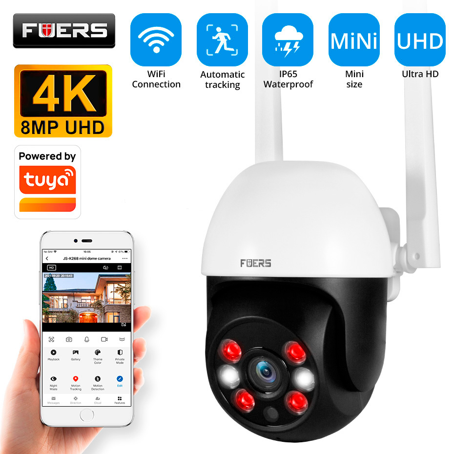 Smart Home Imou - Telecamera IP Fuers 8MP 4K per