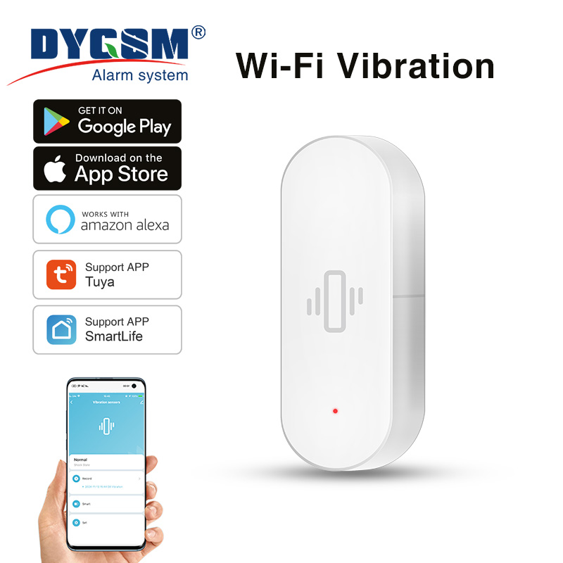 Smart Home Proxmox - Sensore di vibrazione WiFi Tuya, rilevamento