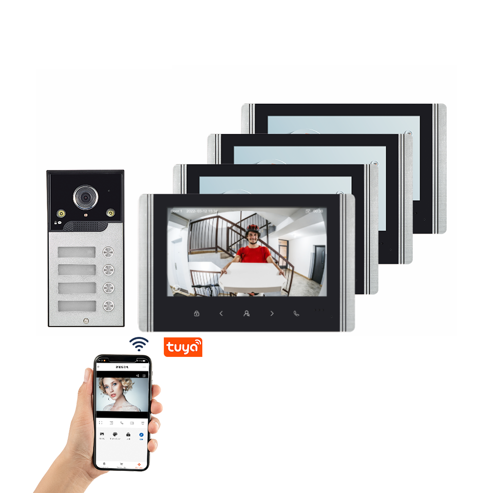 Smart Home Video Doorbell App - Videocitofono multi-famiglia Tuya Smart APP Sistema