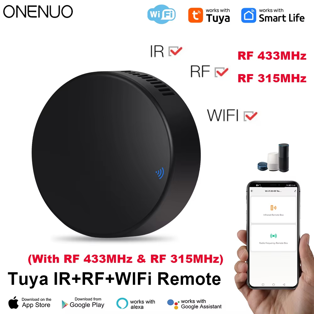 Smart Home Proxmox - Telecomando Tuya WiFi RF IR 433