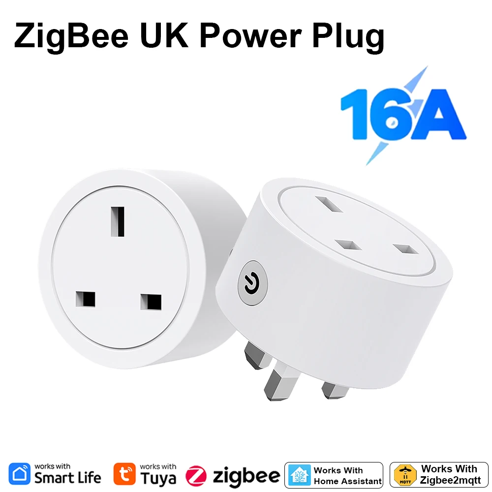 Smart Home Energy - Presa Intelligente Zigbee 16A UK Compatibile