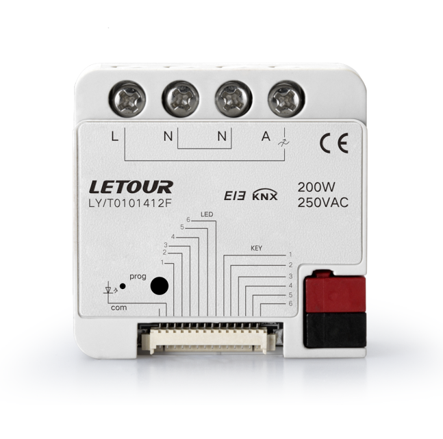 Smart Home Knx System - Modulo interruttore luce intelligente con driver