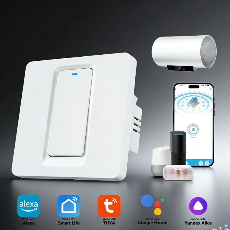 Smart Home Proxmox - Interruttore scaldabagno intelligente/controllo touch WiFi e