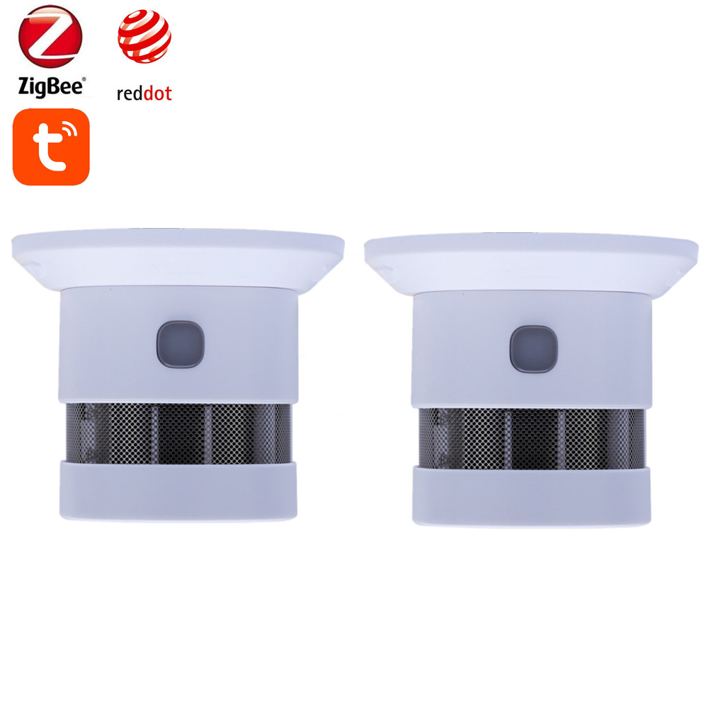 Smart Smoke Detector - Rilevatore di Fumo Intelligente Tuya Zigbee,