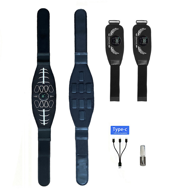 Smart Home Wellness - Cintura Tonificante Addominale Intelligente, Tonificatore Muscolare,
