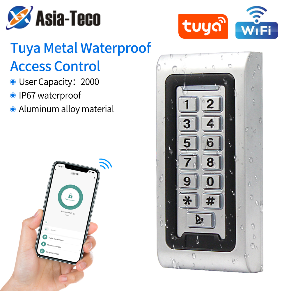 Smart Home Keyboard - Tastiera per controllo accessi in metallo