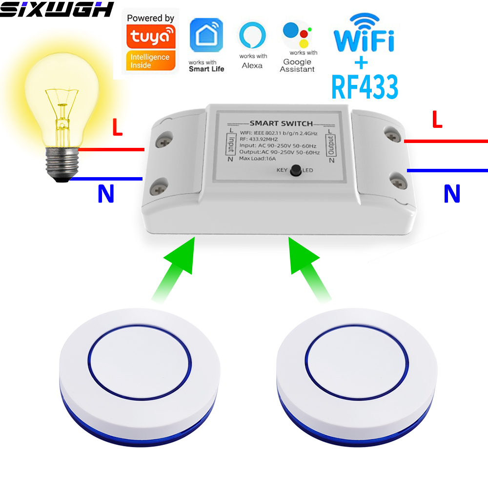 Smart Home Proxmox - Interruttore Intelligente WiFi Tuya 16A, Controllo