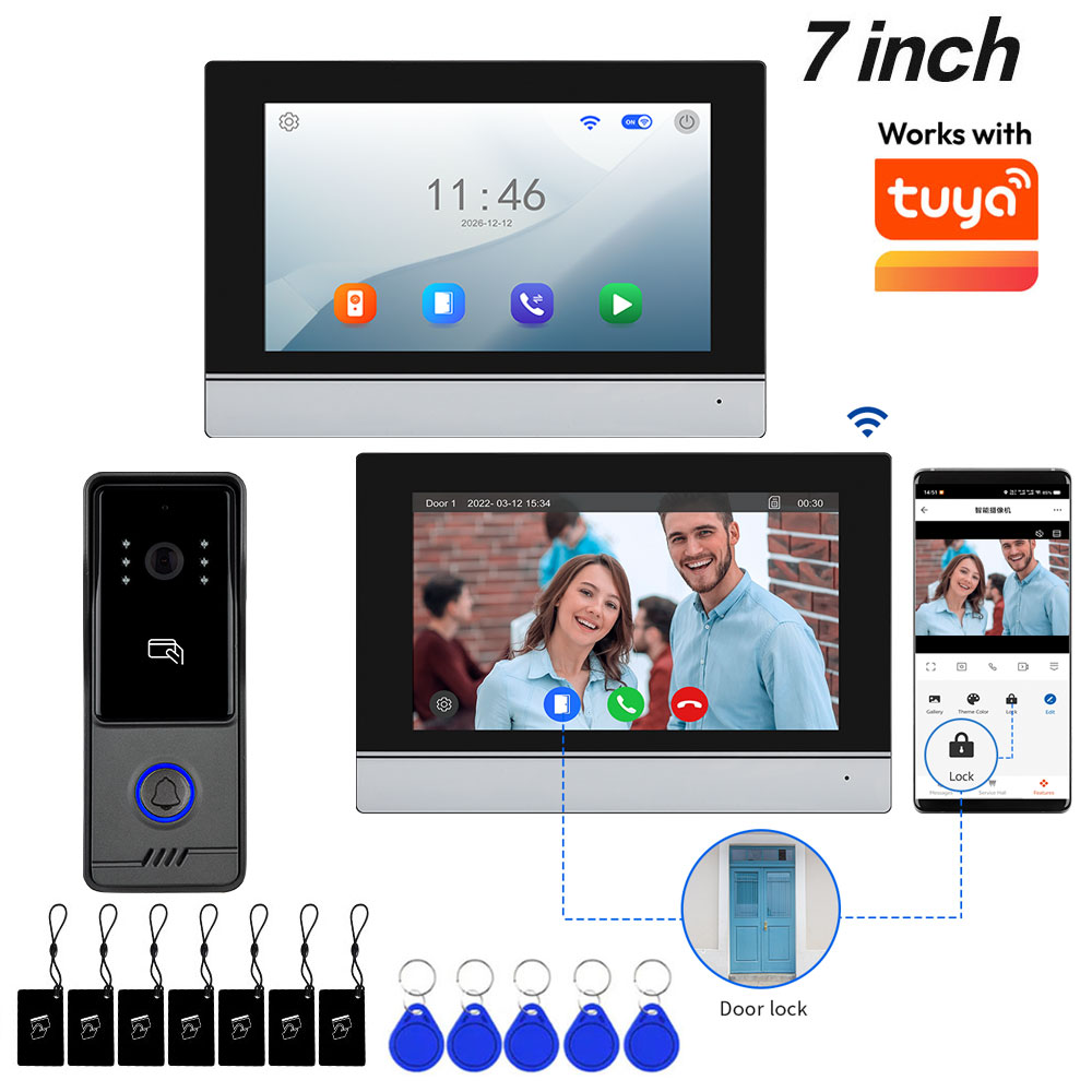 Smart Home Video Doorbell App - Videocitofono Smart WiFi Tuya App a