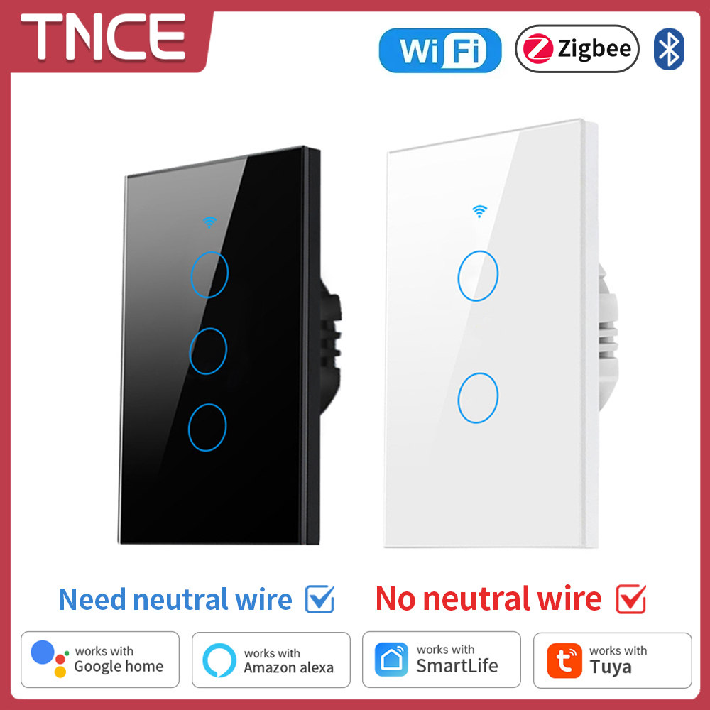 Smart Home Proxmox - TNCE Tuya WiFi/Zigbee Smart Light Switch,