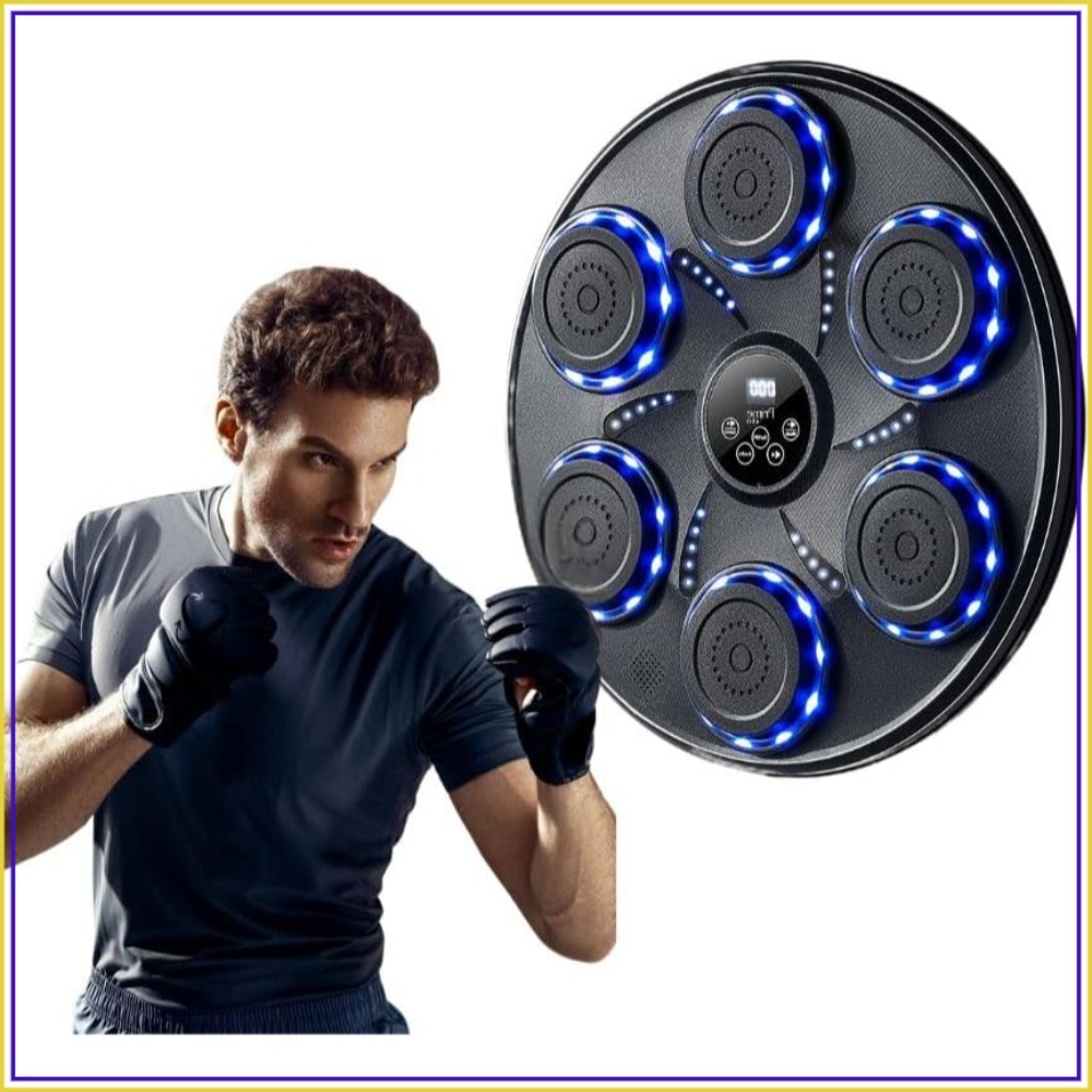 Smart Home Gym - Macchina da Boxe Intelligente con Guanti,