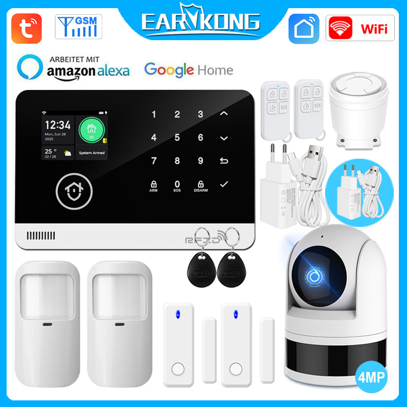 Smart Home Keyboard - Sistema di Allarme Domestico WiFi GSM
