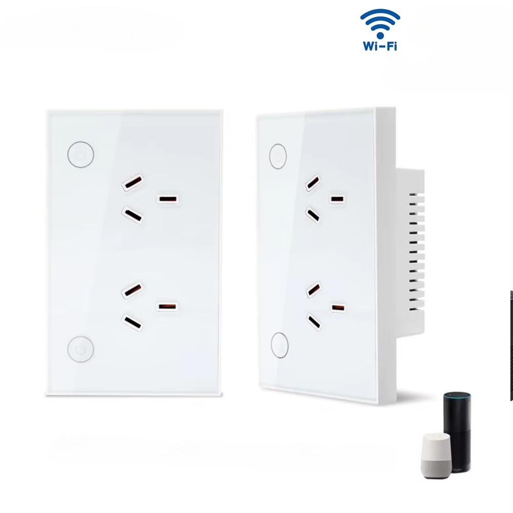 Smart Home Zigbee - Presa Intelligente da Parete Zigbee Wi-Fi