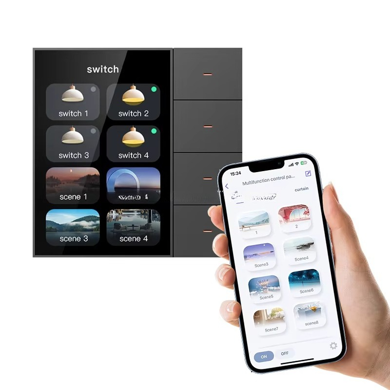 Smart Home Zigbee - F3 Pro Interruttore Intelligente con Pannello