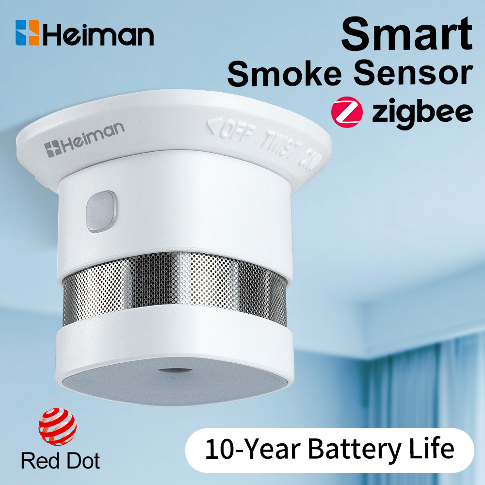 Smart Smoke Detector - Rilevatore di fumo HEIMAN Zigbee –