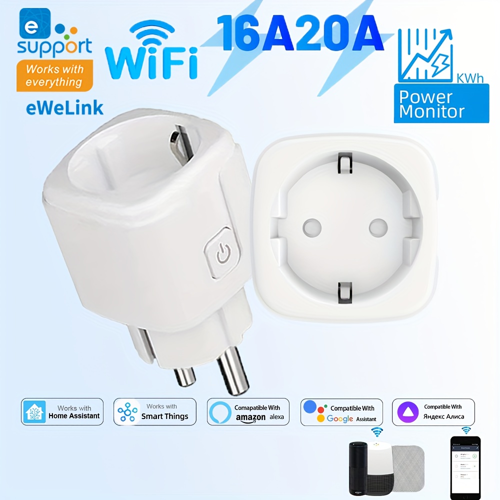 Smart Home Proxmox - EWeLink Smart WiFi Presa telecomando UE/interruttore