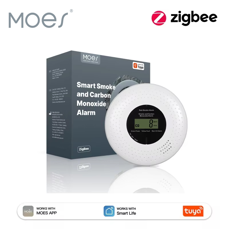 Smart Smoke Detector - Rilevatore di fumo e monossido di