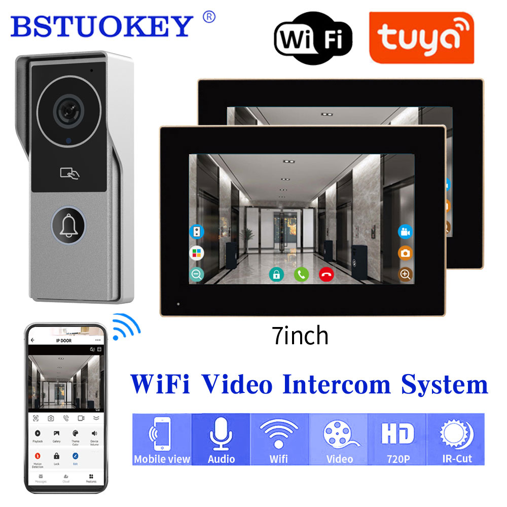 Smart Home Video Doorbell App - TUYA 1080P Touch Screen da 7/10