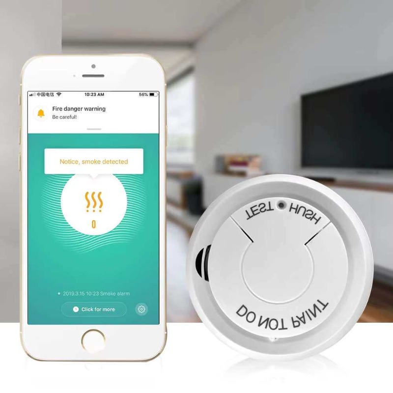 Rilevatore di Fumo WiFi Intell - Smart Smoke Detector recensione e prezzo
