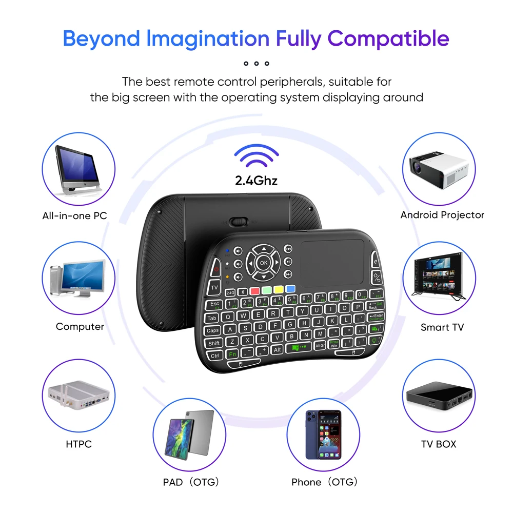 Mini Tastiera con Giroscopio,  - Smart Home Keyboard recensione e prezzo