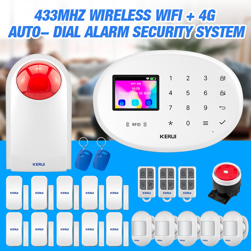 KERUI 4G Tuya Sistema di Allar - Smart Smoke Detector recensione e prezzo