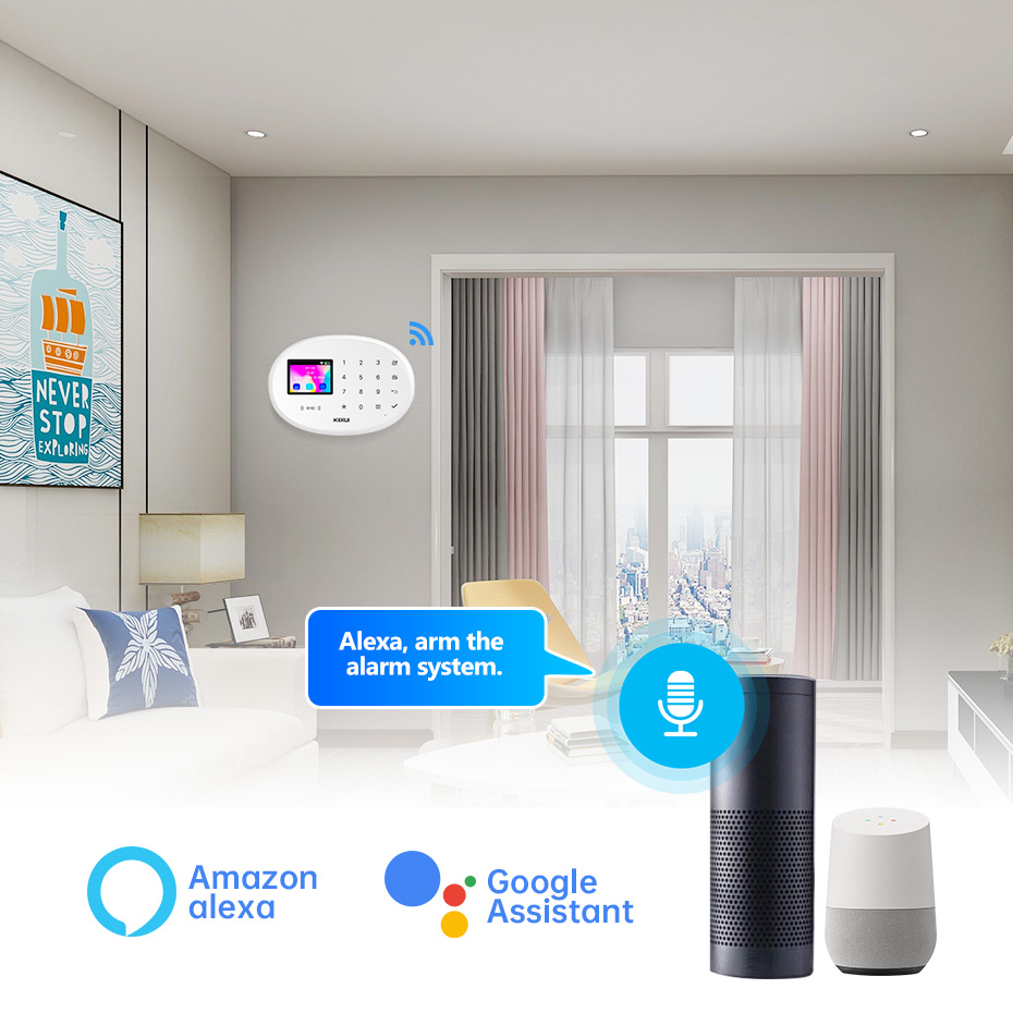 KERUI 4G Tuya Sistema di Allar - Smart Smoke Detector recensione e prezzo