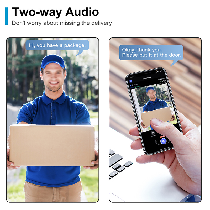 WiFi Smart Video Campanello Te - Smart Home Video Doorbell App recensione e prezzo
