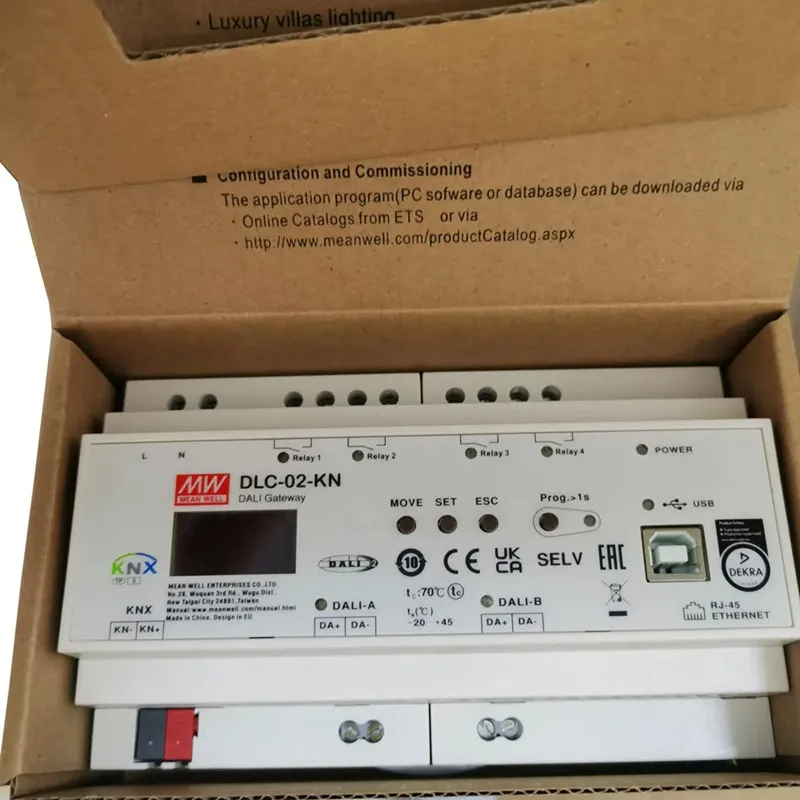 Mean Well DLC-02-KN KNX a DALI - Smart Home Knx System recensione e prezzo