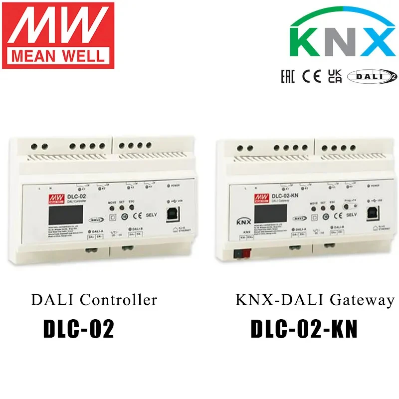 Mean Well DLC-02-KN KNX a DALI - Smart Home Knx System recensione e prezzo