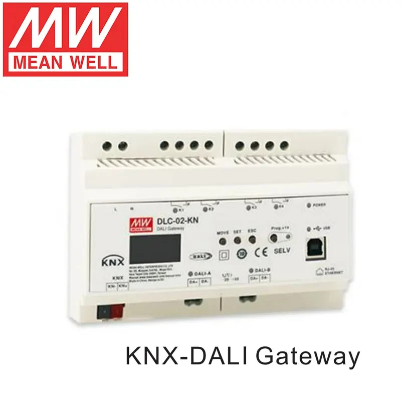 Mean Well DLC-02-KN KNX a DALI - Smart Home Knx System recensione e prezzo