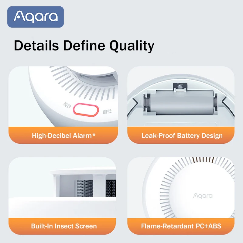 Sensore di Fumo Aqara Matter,  - Smart Smoke Detector recensione e prezzo