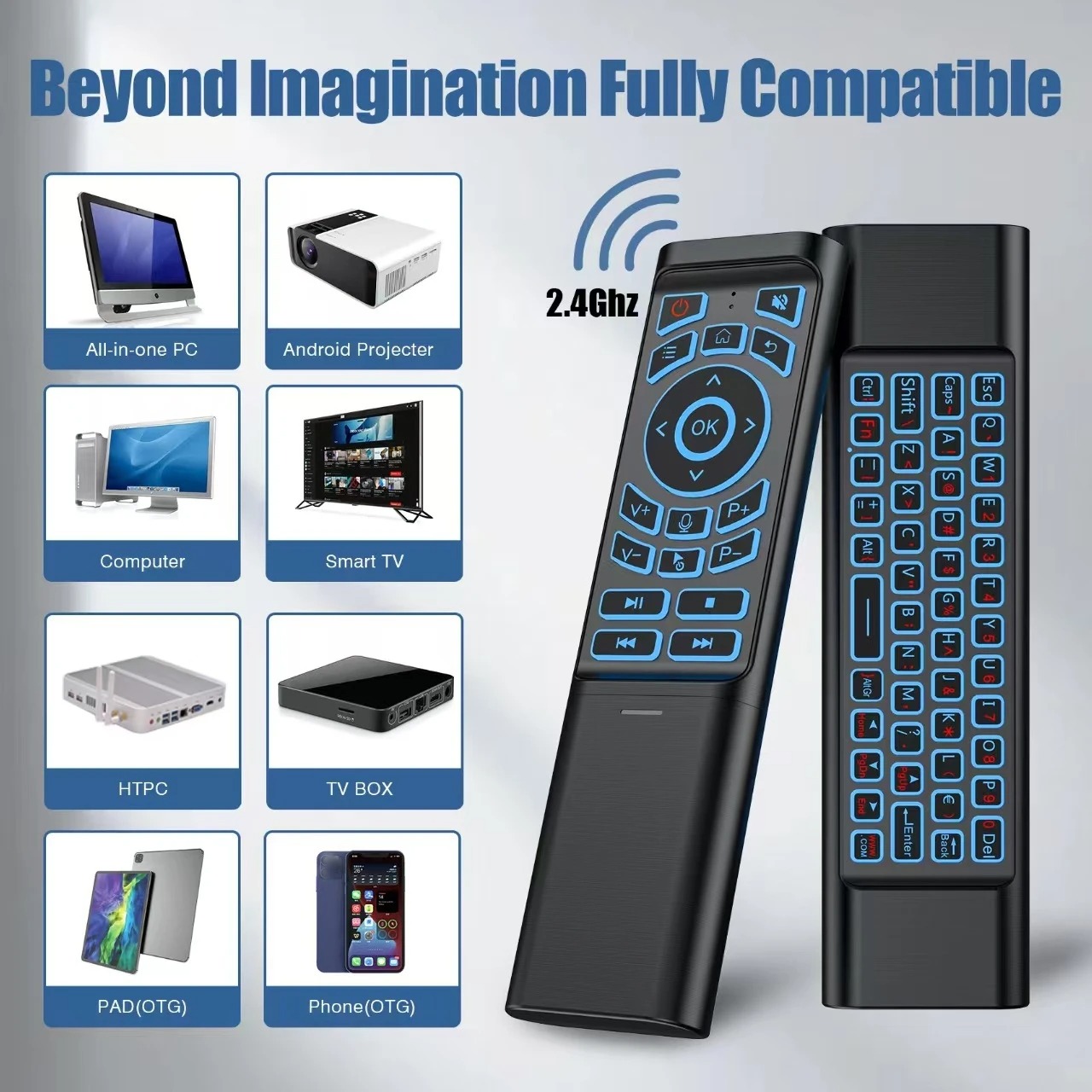 Giroscopio telecomandato Air M - Smart Home Keyboard recensione e prezzo