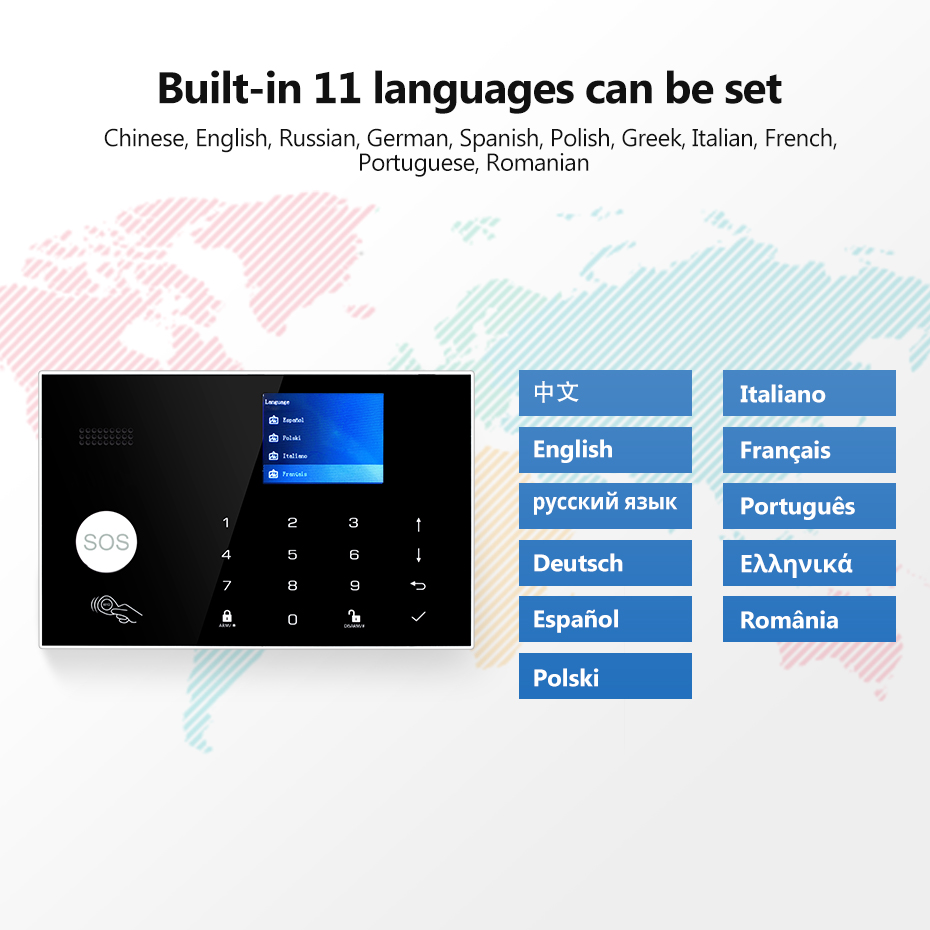 KERUI WiFi + 4G Allarme domest - Smart Home Keyboard recensione e prezzo