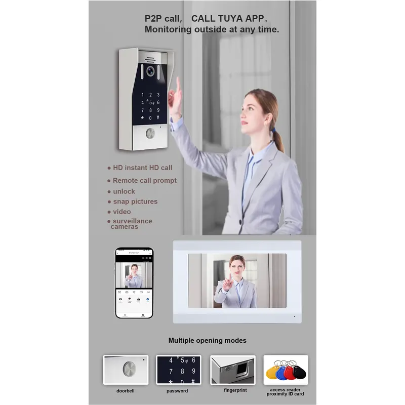 Videocitofono IP Smart WiFi TY - Smart Home Video Doorbell App recensione e prezzo