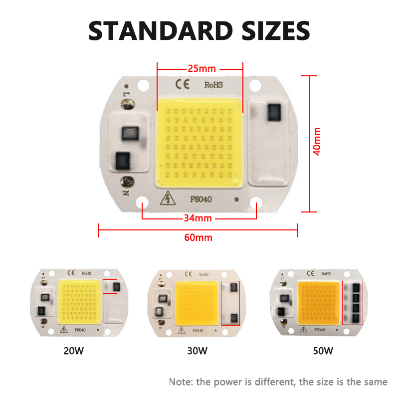 3000K 6000K LED COB Chip Light - Smart Home Outdoor recensione e prezzo