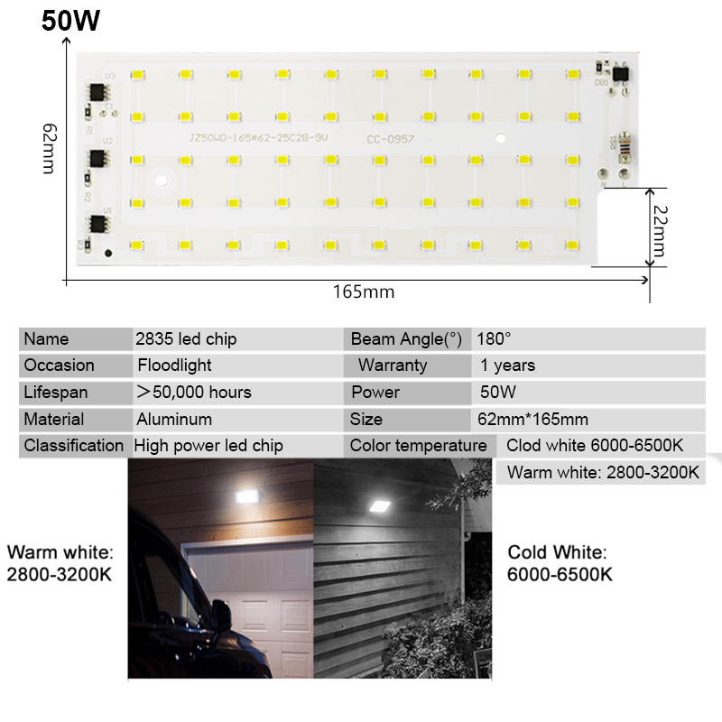 2 pz/lotto 50W HA CONDOTTO LA  - Smart Home Outdoor recensione e prezzo