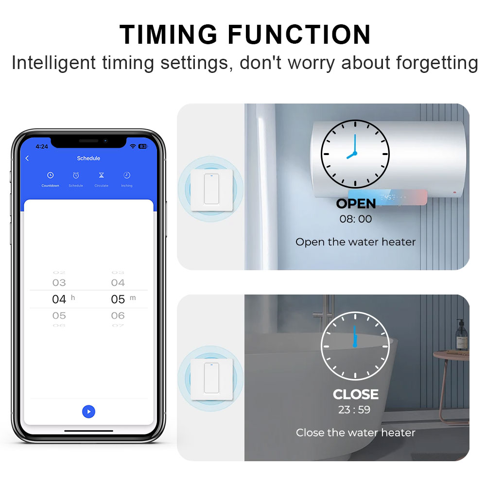Interruttore scaldabagno intel - Smart Home Proxmox recensione e prezzo