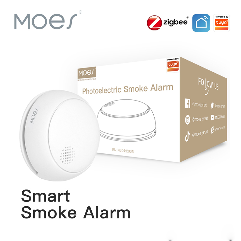 MOES ZigBee Rilevatore di fumo - Smart Smoke Detector recensione e prezzo