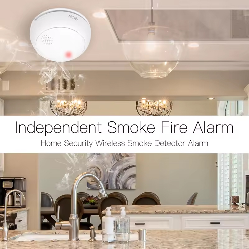 MOES ZigBee Rilevatore di fumo - Smart Smoke Detector recensione e prezzo