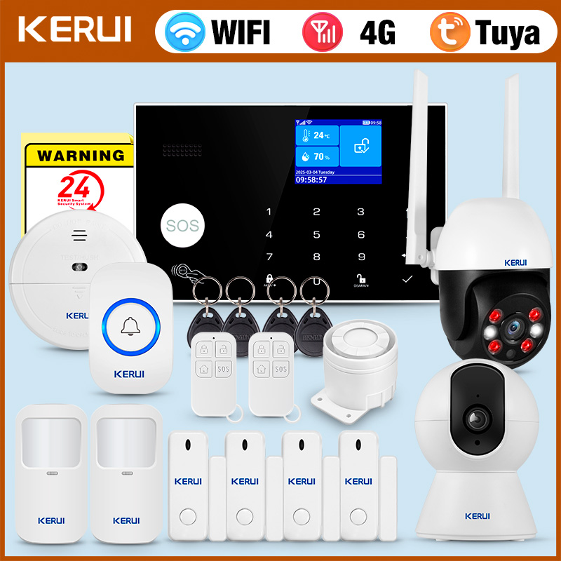 KERUI Allarme 4G con pulsante  - Smart Home Keyboard recensione e prezzo