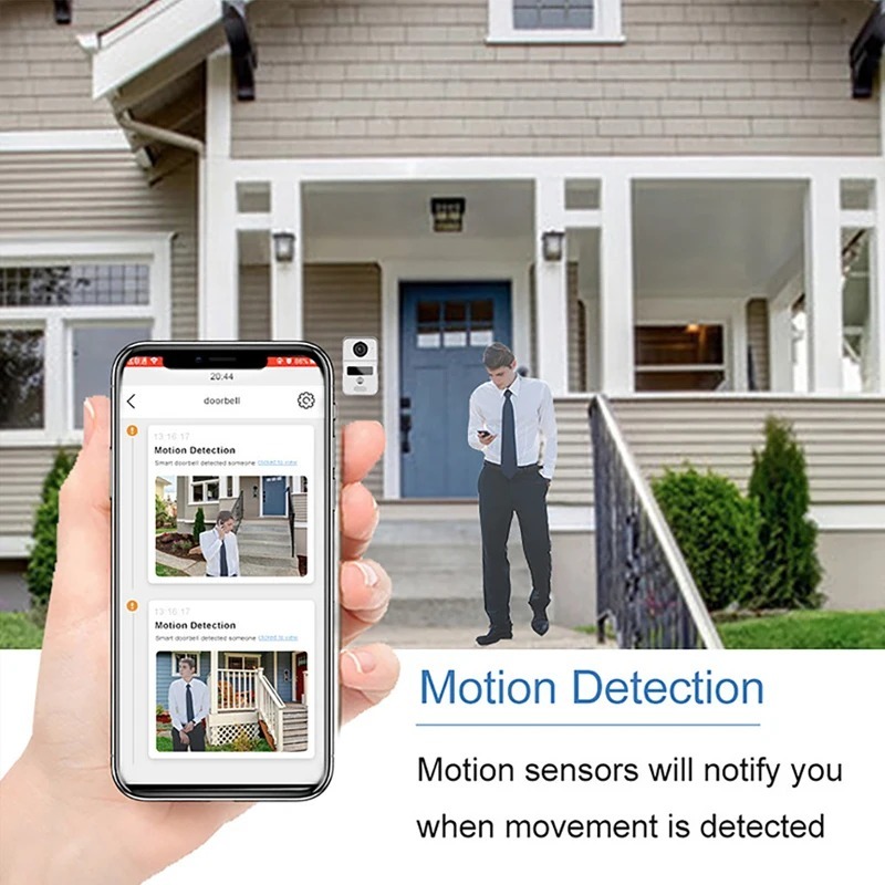 Videocitofono Wi-Fi Tuya 1080P - Smart Home Video Doorbell App recensione e prezzo