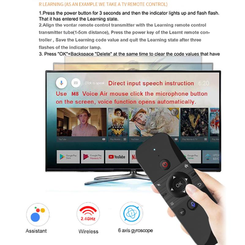 Telecomando Vocale M8 Air Mous - Smart Home Keyboard recensione e prezzo