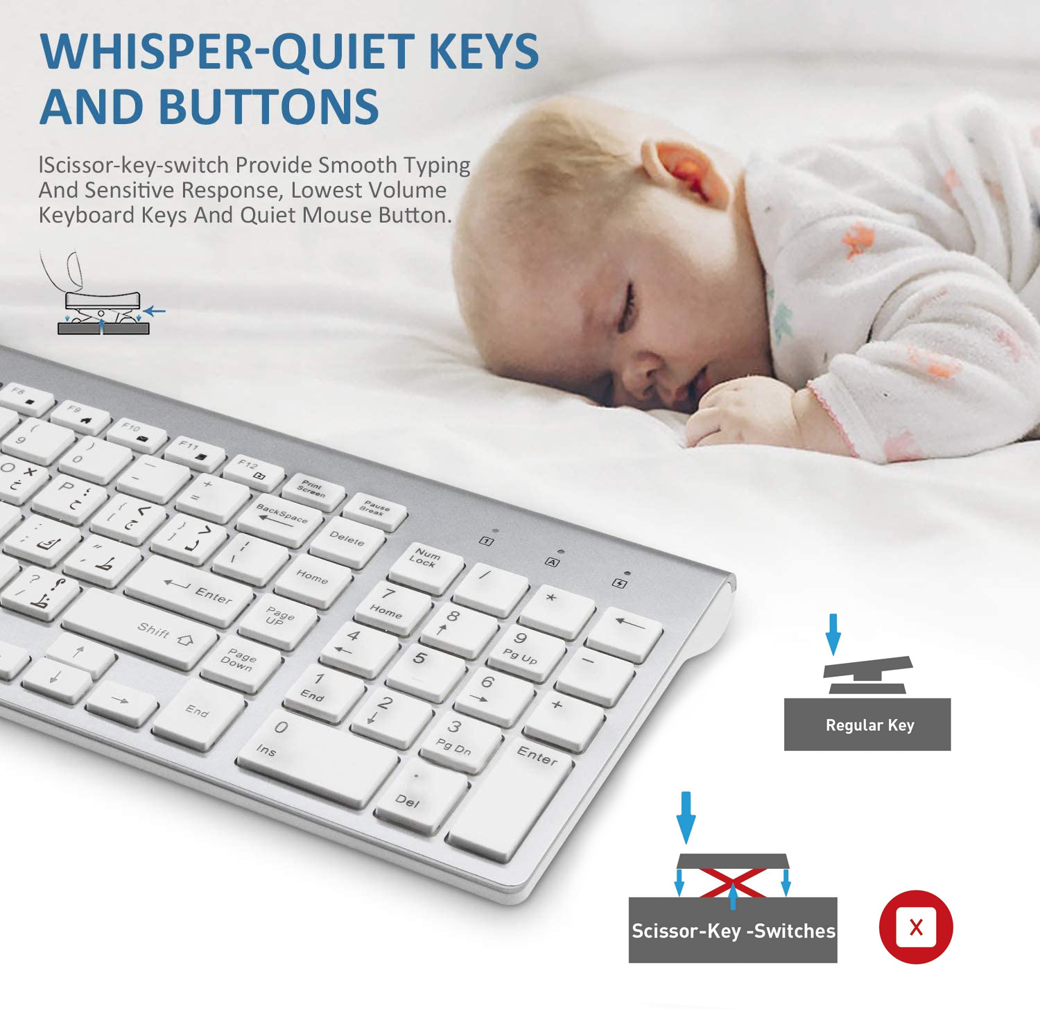 Tastiera wireless sottile con  - Smart Home Keyboard recensione e prezzo