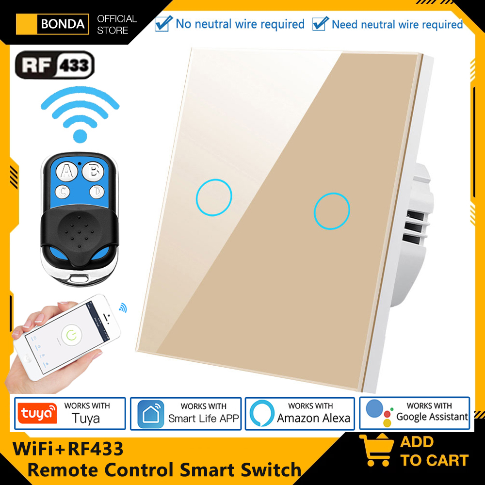 Tuya EU WiFi + RF433 Interrutt - Smart Home Proxmox recensione e prezzo