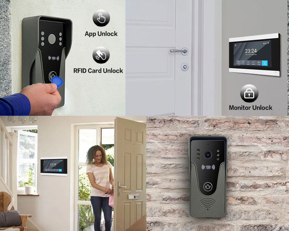 Tuya 1080P Touch Screen a colo - Smart Home Video Doorbell App recensione e prezzo