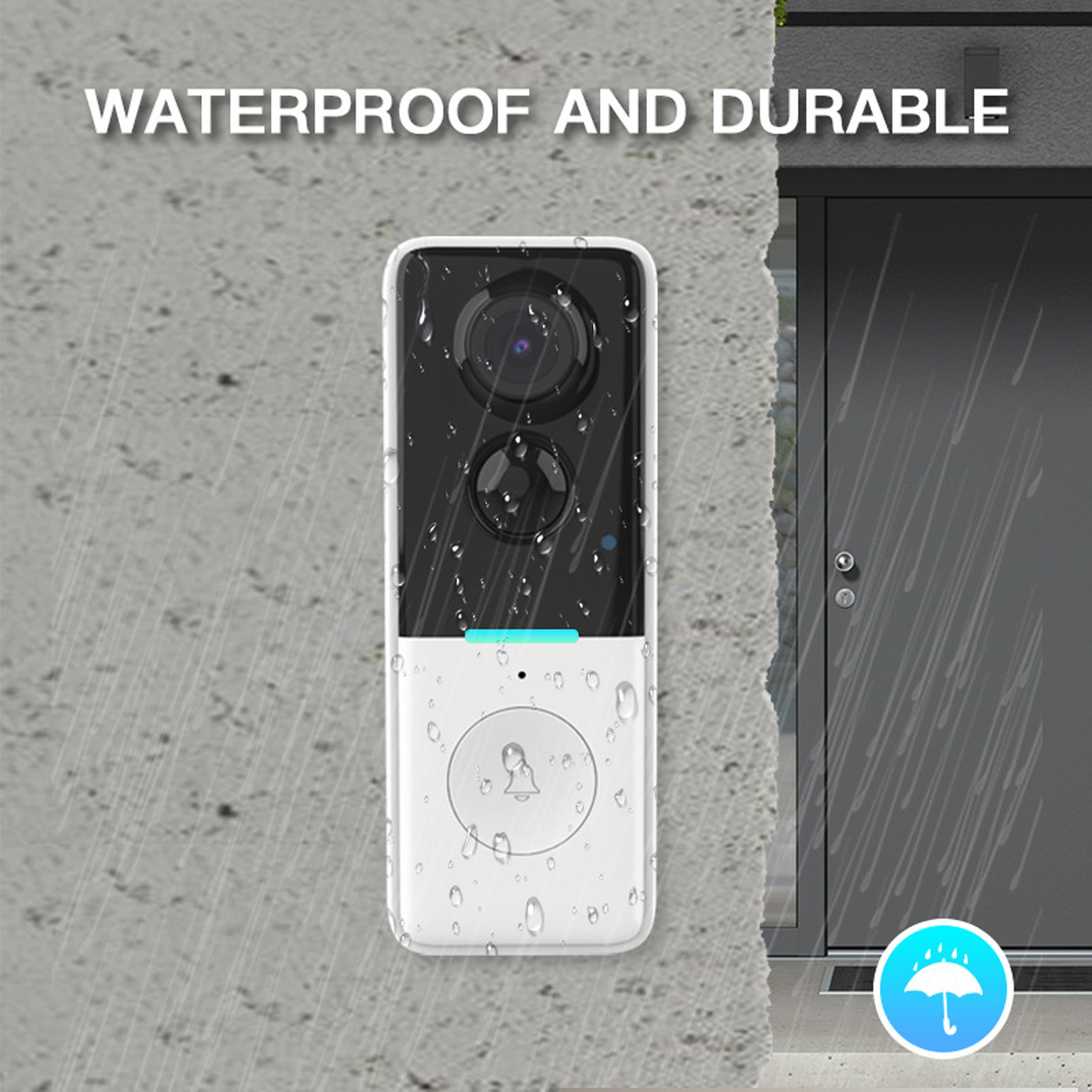 Campanello intelligente Teleca - Smart Home Video Doorbell App recensione e prezzo