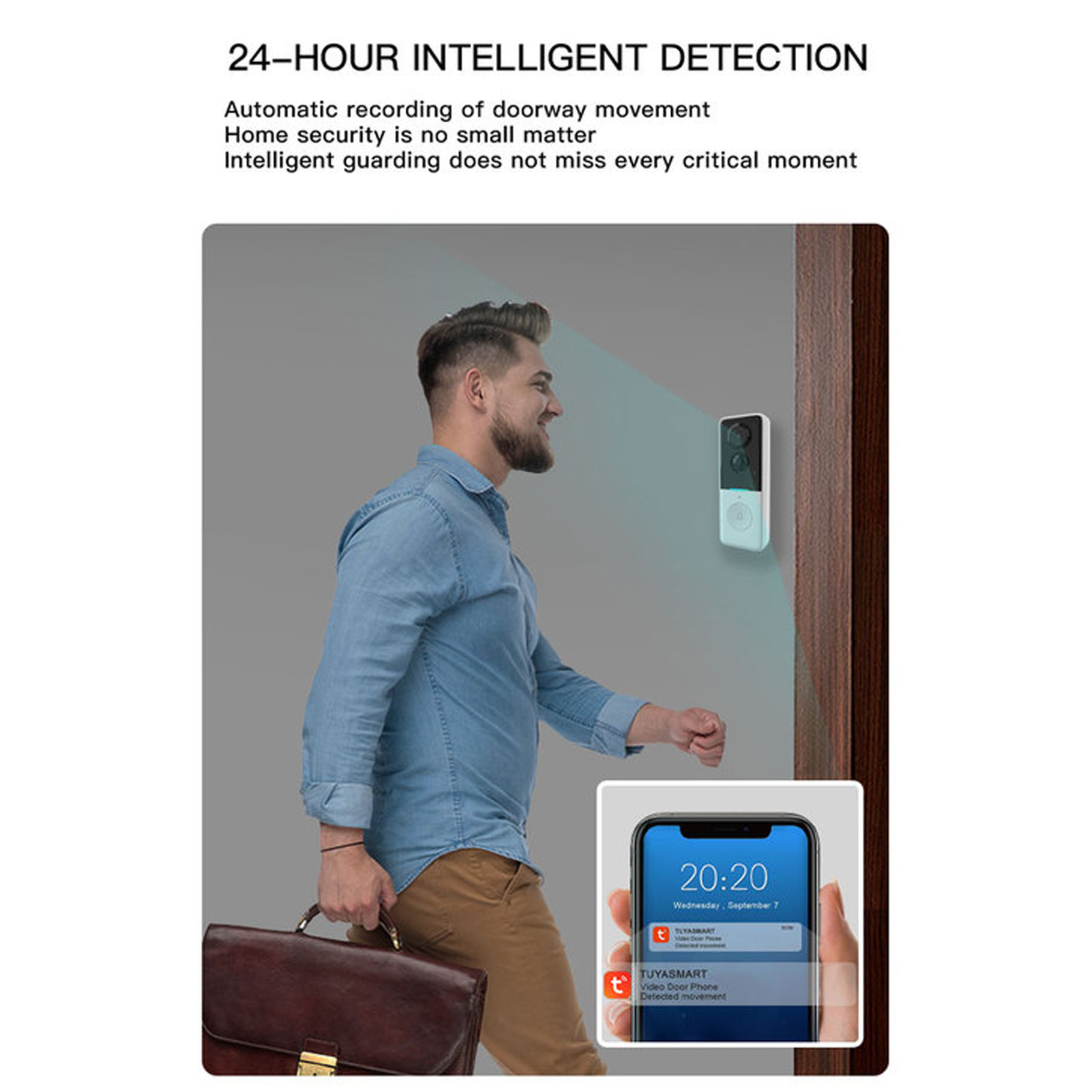 Campanello intelligente Teleca - Smart Home Video Doorbell App recensione e prezzo
