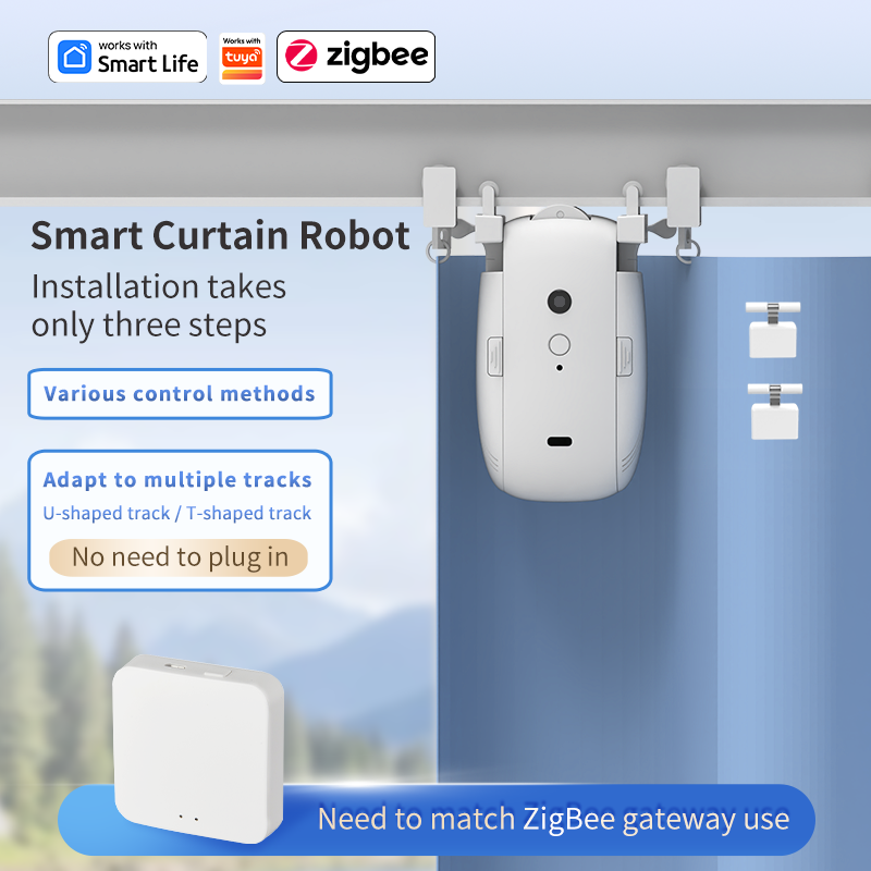 Zigbee Smart Curtain Driver Ro - Smart Home Robot recensione e prezzo