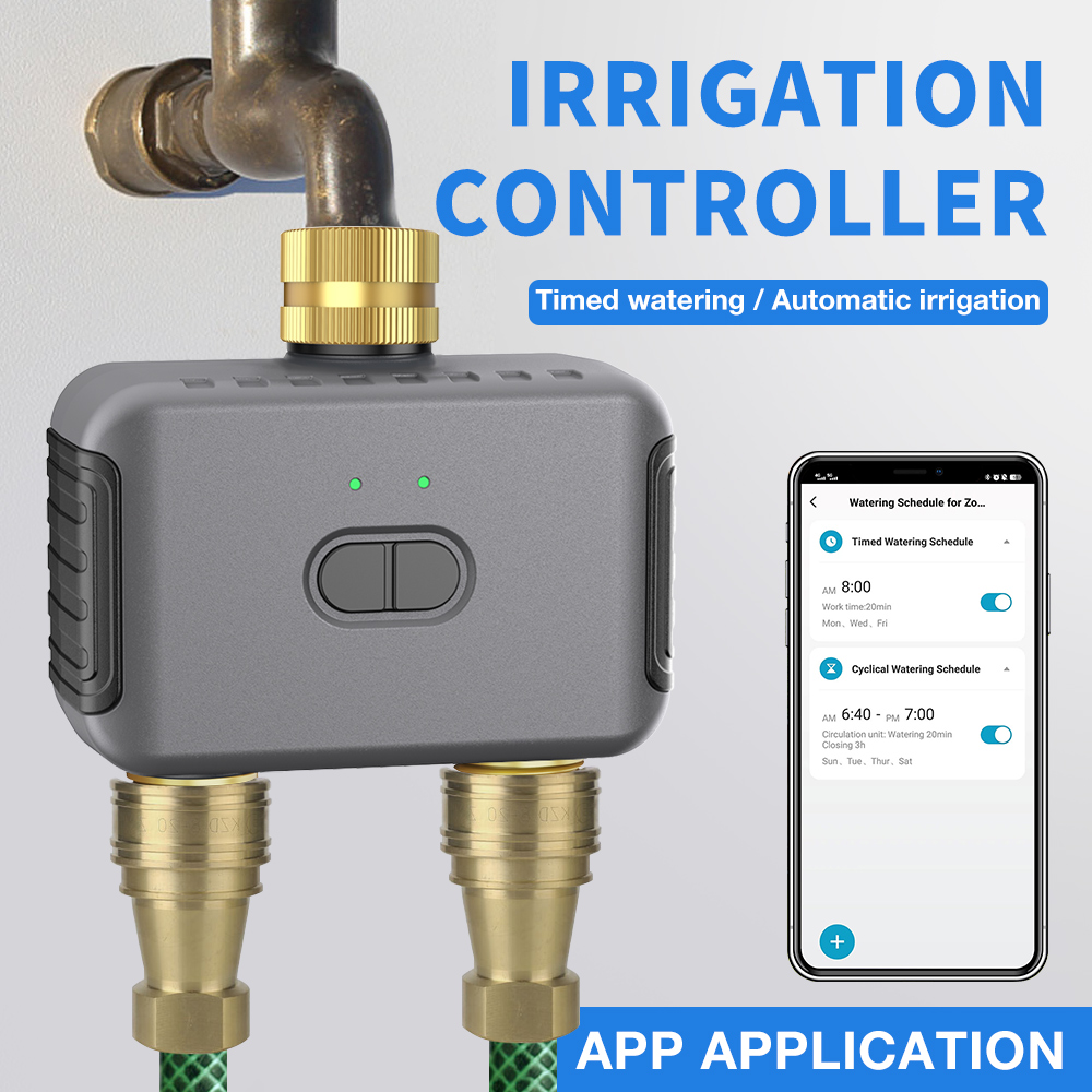 Tuya timer per irrigazione a 2 - Smart Home Tuya recensione e prezzo